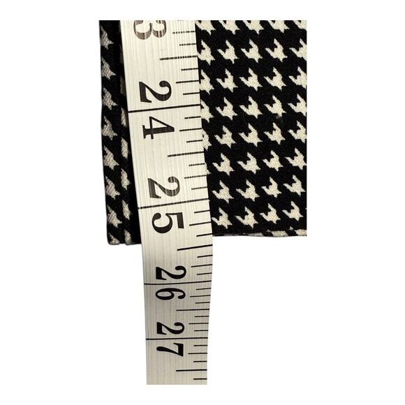 Old Navy Women's‎ Pixie Pant Size 2 Black Houndstooth Skinny Casual - Picture 6 of 6